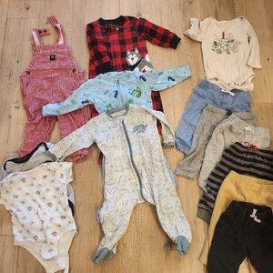 6-12m baby boy clothing lot